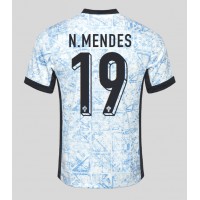 Portugal Nuno Mendes #19 Replica Away Shirt Euro 2024 Short Sleeve